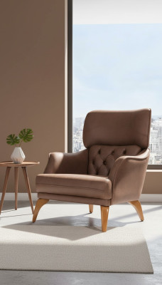 Luxe fauteuil bank gestoffeerd meubilair Chesterfield Design bank leer