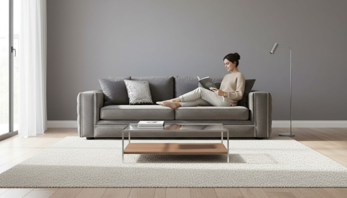 Hoogwaardige bank 4-zits gestoffeerde banken Designer bank Luxe Chesterfield