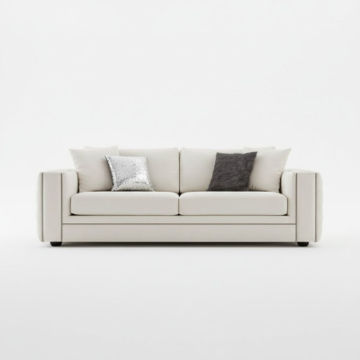 Klassieke Chesterfield driezitsbank meubels Sofa Luxe banken beige 3 zitsbanken