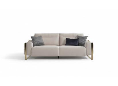 Klassieke bank 3 zits design woonkamer gestoffeerd hout gestoffeerd modern luxe wit