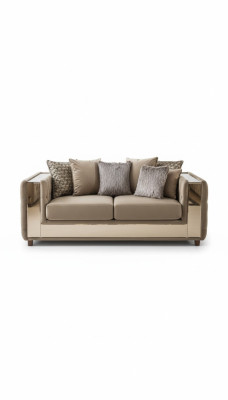 Chesterfield bank 4-zits woonkamer modern design blauwe banken van textiel