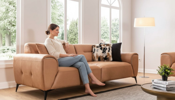 Luxe bank 3-zits woonkamer modern design banken gestoffeerde banken nieuw