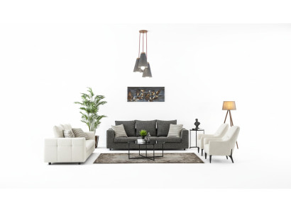 Luxe bankstel Modern Set 3+2+1+1 zitsbank bankstel Design banken
