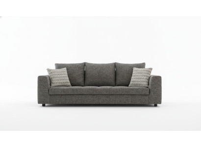 Luxe bankstel 4 zit stof Woonkamer Modern design grijs Banken Bekleding Bankstellen