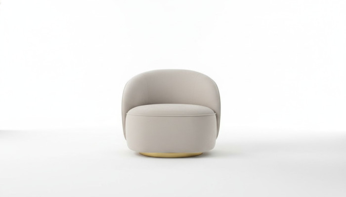 Moderne fauteuil met één zitplaats, ontwerp fauteuil voor woonkamerinrichting, 1-zitsbank.