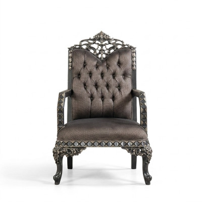 Fauteuil klassiek éénpersoons luxe fauteuil inrichting woonkamer bank 1-zits