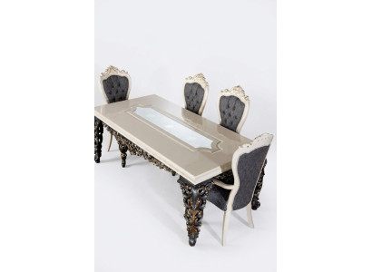 Luxe eettafel barok tafels eetkamertafel klassieke meubels eettafels