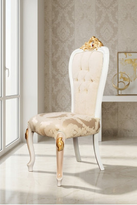 Klassieke Chesterfield stoelenset x4 eetkamerstoelenset armstoelen