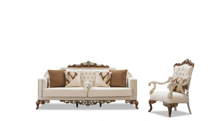 Sofaset 3+1 zits bank bankstellen banken gestoffeerd stof textiel
