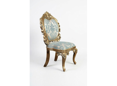 Eetkamer fauteuil gestoffeerde stoel zonder armleuning luxe fauteuils woonkamer