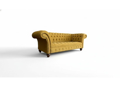 Luxe Chesterfield bankstel 2x 2 zits bankstel Textiel Moderne bankstellen Nieuwe set