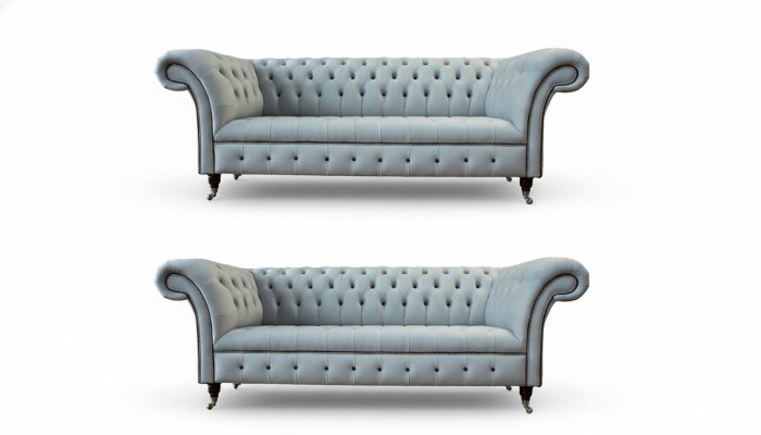 Designer Woonkamerset 2x 3-zitsbanken Luxe Woonkamerset Meubels