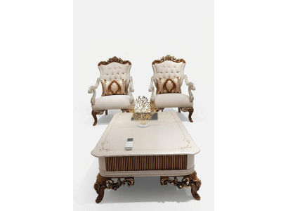 Woonkamer salontafel Luxe tafel 120x72 tafels Houten tafels Meubels Inrichting