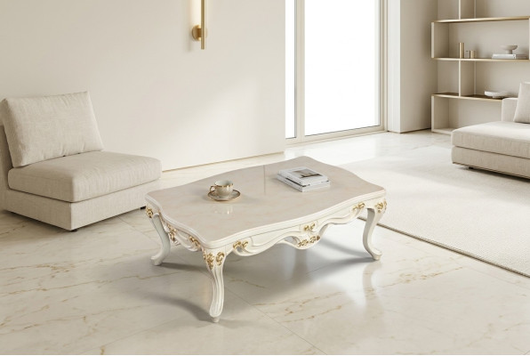Klassiek barok van hout - Klassieke meubels woonkamer tafels salontafel
