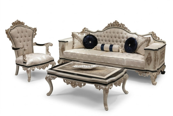 Luxe woonkamer bankstel set 3+1 met salontafel bankstel bank banken