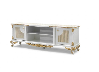 Klassieke dressoir tv-standaard commode houten lowboard dressoirs barok.