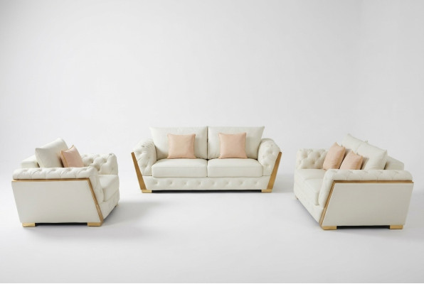 Bankstel Bankstel Meubel 3-dlg. Set Bankstel Inrichting Sofa's