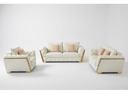 Bankstel Bankstel Meubel 3-dlg. Set Bankstel Inrichting Sofa's