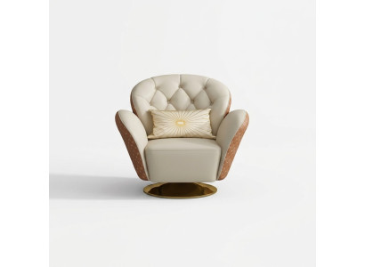 Draaibare Chesterfield fauteuil fauteuils gestoffeerde meubels enkele zitplaatsen
