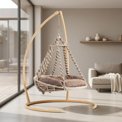 Schommelstoel Hangstoel Hangmat Hangende mand Schommelstoel Hangstoel Tuinstoel