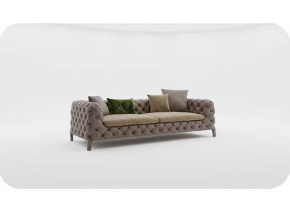 Tauper Chesterfield Driezits Luxe Moderne Bankstel Stijl Woonkamermeubels