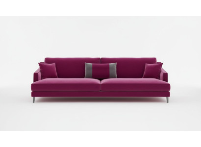 Rosa driezits moderne bank woonkamer banken designmeubelen luxe design