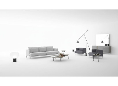 Grijze bankstel set Bank Ensemble bankstel luxe meubels Nieuw