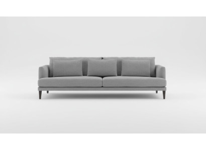 Moderne grijze driezitsbank designer luxe bank meubels
