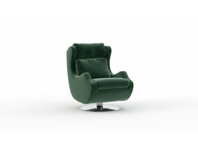 Groene fauteuil Woonkamer meubels Eenpersoons Stijlvolle cocktailsessel Modern