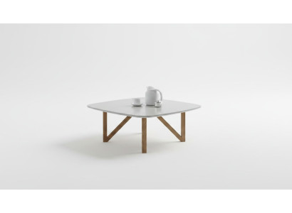 Salontafel Woonkamer Tafel Luxe Walnoot Natuur Design Bijzettafel