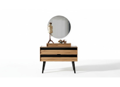 Ontwerper luxe massief houten lade bruine opbergcommode Modern Nieuw