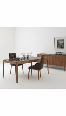 Eetkamermeubilair Stoel Luxe Eetkamerstoelen Bruine Comfortabele Stoffen Stoelen