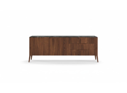 Grote houten dressoir Moderne eetkamermeubels Echt houten laden Nieuw