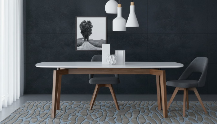 Grote eettafel Moderne keukenmeubels Luxe tafels Houten meubels