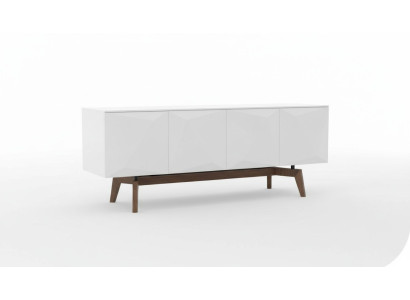 Wit dressoir met opbergruimte Eetkamermeubels Luxe houten meubels Modern