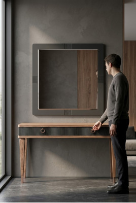 Houten tafel console tafel console meubels kaptafel nieuwigheid