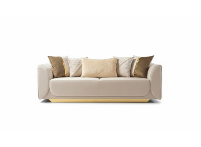 Ontwerp 3-zits Relaxbanken Club Lounge Bank Textiel Bekleding Stof Bankstellen