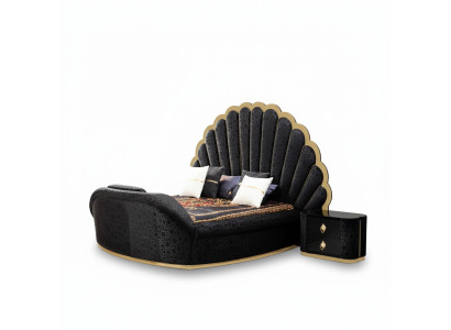 Slaapkamer Bed 2x Nachtkastjes Luxe Beddenset Compleet Design Meubels 3-delig Nieuw