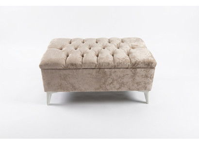 Ontwerp krukje, ontwerp gestoffeerde voetenbank, Ottomaanse stoel, textiel chaise lounge