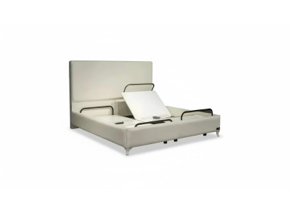 Luxe slaapkamer bed tweepersoonsbed hout gestoffeerde bedden dubbel bedframe modern