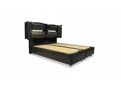 Houten designbed dubbele luxe echtgenoot modern hotel frame slaapkamerbedden.