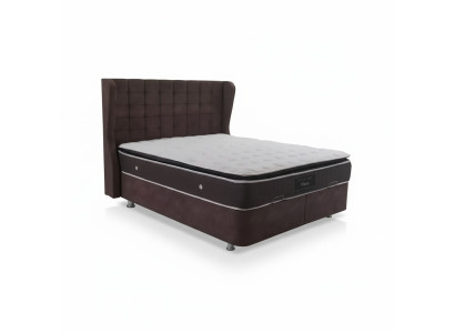 Luxe slaapkamer bed dubbele bedden ontwerpen meubels bedframe hotel.