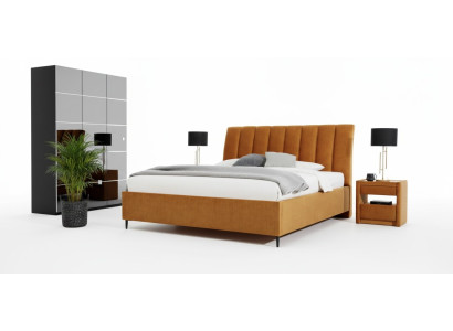 Luxe dressoir met spiegel stijlvol Beige dressoir Modern meubelontwerp Set Nieuw