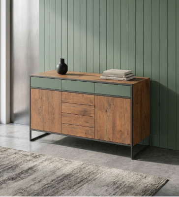 Ladenkast Bruin Elegant Ontwerp Modern Meubilair Slaapkamer Kast Mooi