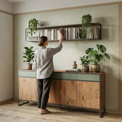 Ladenkast Bruin Elegant Ladenkast Luxe Houten Kast Slaapkamer