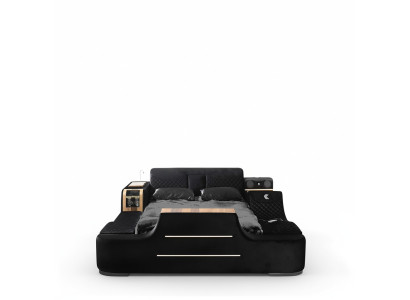 Bed met tv Lift televisie Multifunctionele bedden Tweepersoonsbed Slaapkamer