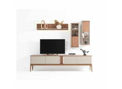 Een chique tv-meubel voor uw woonkamer in moderne stijl.