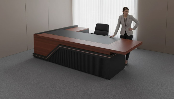 Schrijftafel Kantoor meubels Bureau Chef tafel Bureau bureau Kanzei tafel Luxe meubels Nieuw