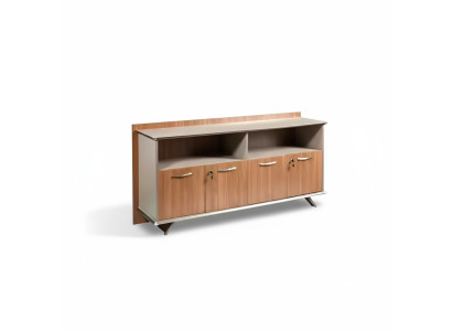 Modern bruin dressoir ontwerper commode luxe massief houten commode