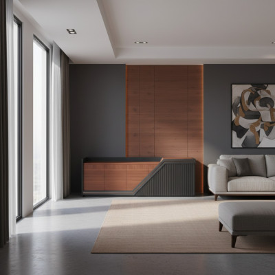 Moderne kantoormeubelen dressoir commode kasten lowboard luxe meubels nieuw